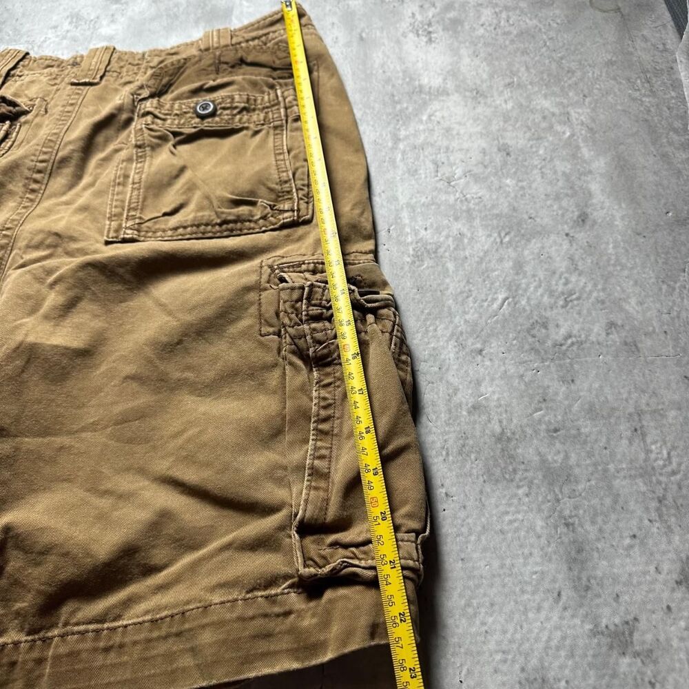 Hollister-co Men's Tan and Brown Shorts - Picture 7 of 7